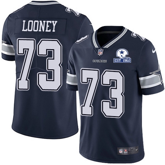 Nike Cowboys 73 Joe Looney Navy Blue Team Color Men Stitched With Established In 1960 Patch NFL Vapor Untouchable Limited Jersey Nike Cowboys 73 Joe Looney Navy Blue Team Color Men Stitched With Established In 1960 Patch NFL Vapor Untouchable Limited Jersey