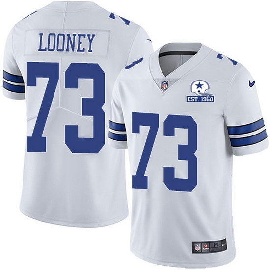 Nike Cowboys 73 Joe Looney White Men Stitched With Established In 1960 Patch NFL Vapor Untouchable Limited Jersey Nike Cowboys 73 Joe Looney White Men Stitched With Established In 1960 Patch NFL Vapor Untouchable Limited Jersey