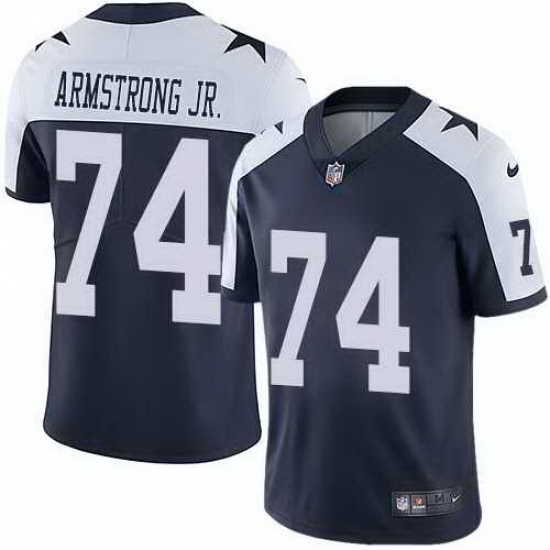 Nike Cowboys 74 Dorance Armstrong Jr Navy Throwback Vapor Untouchable Limited Jersey Nike Cowboys 74 Dorance Armstrong Jr Navy Throwback Vapor Untouchable Limited Jersey