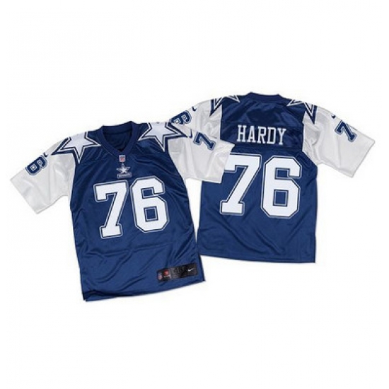 Nike Cowboys #76 Greg Hardy Navy BlueWhite Throwback Mens Stitched NFL Elite Jersey Nike Cowboys #76 Greg Hardy Navy BlueWhite Throwback Mens Stitched NFL Elite Jersey