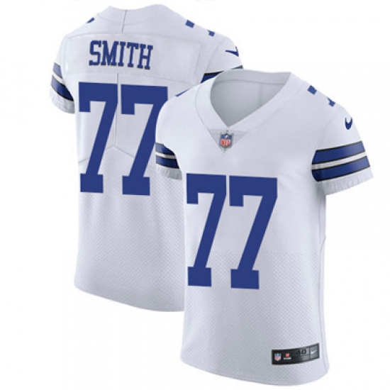 Nike Cowboys #77 Tyron Smith White Mens Stitched NFL Vapor Untouchable Elite Jersey Nike Cowboys #77 Tyron Smith White Mens Stitched NFL Vapor Untouchable Elite Jersey
