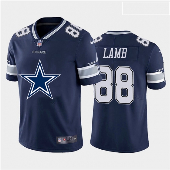 Nike Cowboys 88 Ceedee Lamb Navy Team Big Logo Vapor Untouchable Limited Jersey Nike Cowboys 88 Ceedee Lamb Navy Team Big Logo Vapor Untouchable Limited Jersey