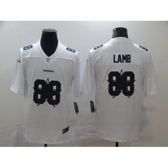 Nike Cowboys 88 Ceedee Lamb White Shadow Logo Limited Jersey Nike Cowboys 88 Ceedee Lamb White Shadow Logo Limited Jersey