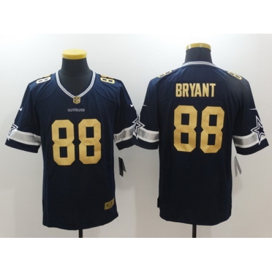 Nike Cowboys 88 Dez Bryant Navy Gold Limited Jersey Nike Cowboys 88 Dez Bryant Navy Gold Limited Jersey