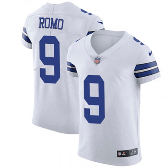Nike Cowboys #9 Tony Romo White Mens Stitched NFL Vapor Untouchable Elite Jersey Nike Cowboys #9 Tony Romo White Mens Stitched NFL Vapor Untouchable Elite Jersey