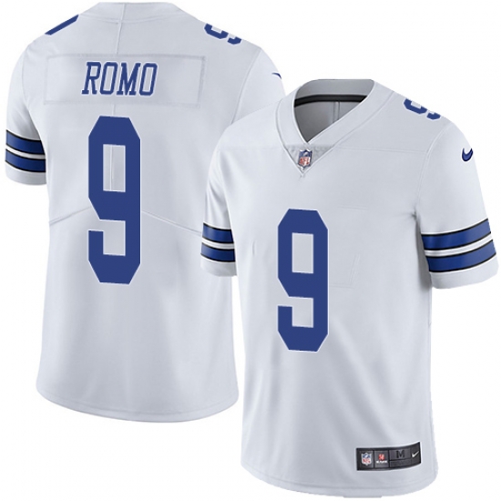 Nike Cowboys #9 Tony Romo White Mens Stitched NFL Vapor Untouchable Limited Jersey Nike Cowboys #9 Tony Romo White Mens Stitched NFL Vapor Untouchable Limited Jersey