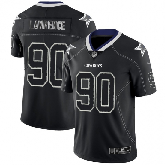 Nike Cowboys 90 DeMarcus Lawrence Black Shadow Legend Limited Jersey Nike Cowboys 90 DeMarcus Lawrence Black Shadow Legend Limited Jersey