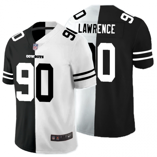 Nike Cowboys 90 Demarcus Lawrence Black And White Split Vapor Untouchable Limited Jersey Nike Cowboys 90 Demarcus Lawrence Black And White Split Vapor Untouchable Limited Jersey