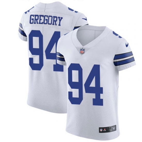 Nike Cowboys #94 Randy Gregory White Mens Stitched NFL Vapor Untouchable Elite Jersey Nike Cowboys #94 Randy Gregory White Mens Stitched NFL Vapor Untouchable Elite Jersey