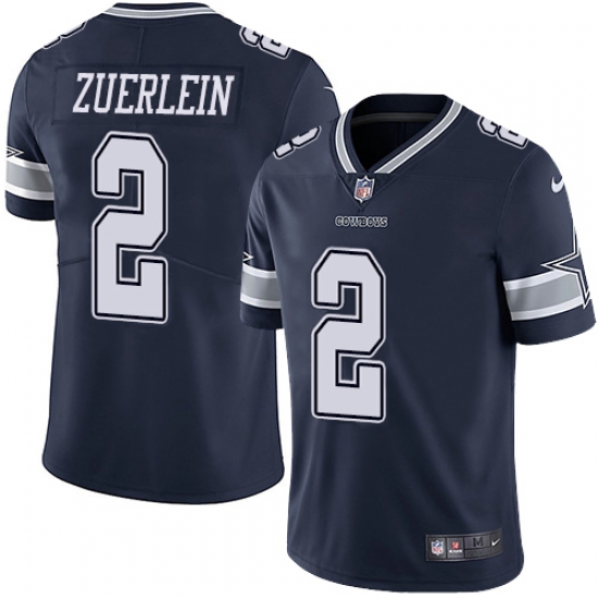 Nike Dallas Cowboys 2 Greg Zuerlein Navy Blue Team Color Men Stitched NFL Vapor Untouchable Limited Jersey Nike Dallas Cowboys 2 Greg Zuerlein Navy Blue Team Color Men Stitched NFL Vapor Untouchable Limited Jersey