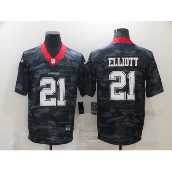 Nike Dallas Cowboys 21 Ezekiel Elliott Black Camo Limited Jersey Nike Dallas Cowboys 21 Ezekiel Elliott Black Camo Limited Jersey