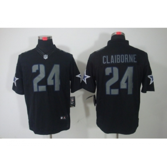 Nike Dallas Cowboys 24 Morris Claiborne Black Limited Impact NFL Jersey Nike Dallas Cowboys 24 Morris Claiborne Black Limited Impact NFL Jersey