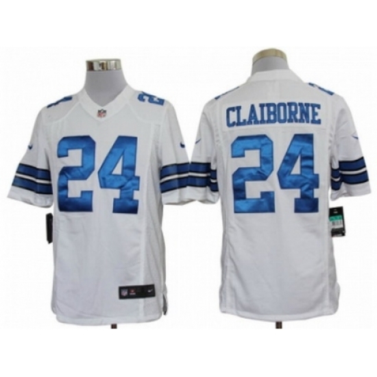 Nike Dallas Cowboys 24 Morris Claiborne White LIMITED NFL Jersey Nike Dallas Cowboys 24 Morris Claiborne White LIMITED NFL Jersey
