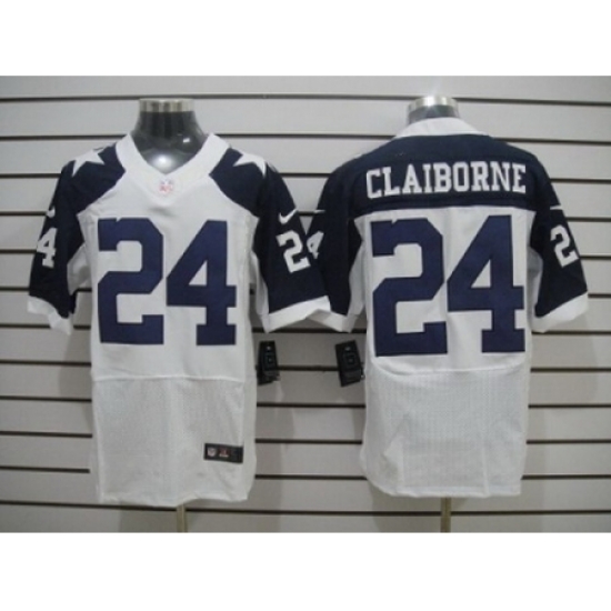 Nike Dallas Cowboys 24 Morris Claiborne white Elite Thankgivings NFL Jersey Nike Dallas Cowboys 24 Morris Claiborne white Elite Thankgivings NFL Jersey