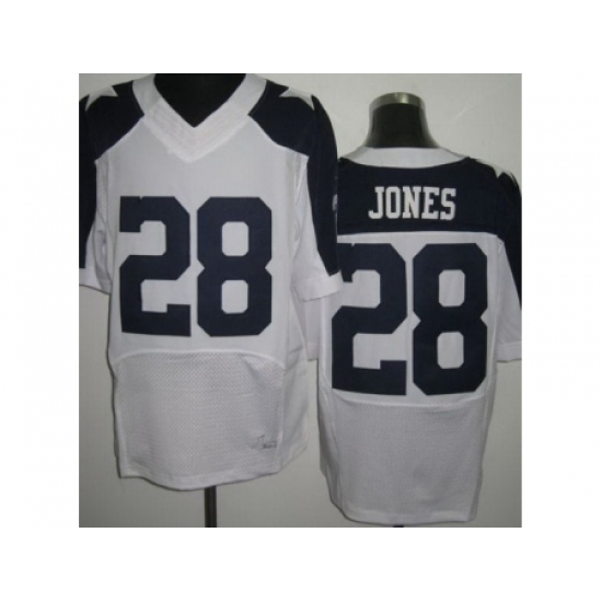 Nike Dallas Cowboys 28 Felix Jones White Elite Thankgivings NFL Jersey Nike Dallas Cowboys 28 Felix Jones White Elite Thankgivings NFL Jersey