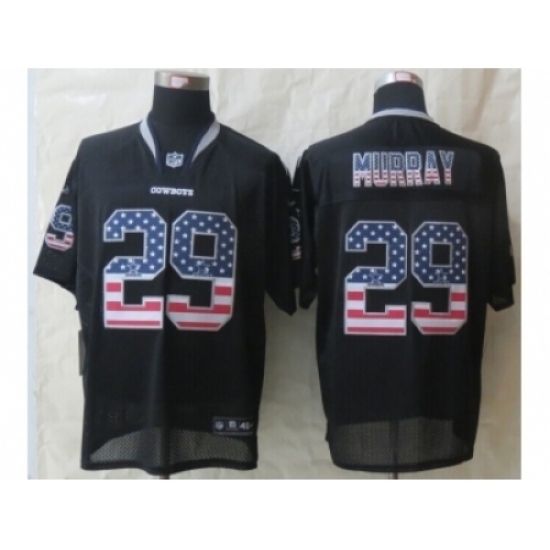 Nike Dallas Cowboys 29 DeMarco Murray Black Elite USA Flag Fashion NFL Jersey Nike Dallas Cowboys 29 DeMarco Murray Black Elite USA Flag Fashion NFL Jersey