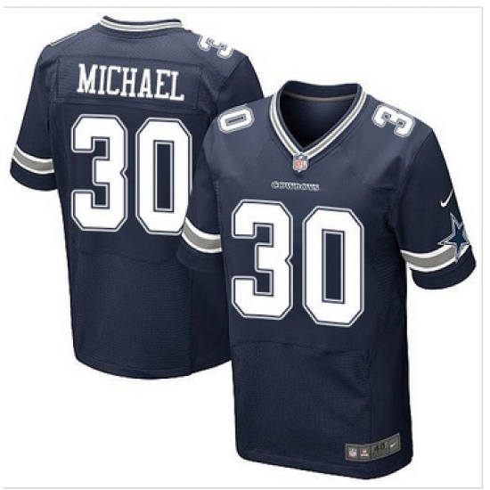 Nike Dallas Cowboys #30 Christine Michael Navy Blue Team Color Mens Stitched NFL Elite Jersey Nike Dallas Cowboys #30 Christine Michael Navy Blue Team Color Mens Stitched NFL Elite Jersey