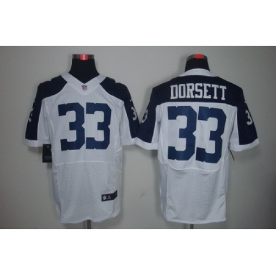 Nike Dallas Cowboys 33 Tony Dorsett White Elite Thanksgiving NFL Jersey Nike Dallas Cowboys 33 Tony Dorsett White Elite Thanksgiving NFL Jersey