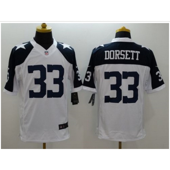 Nike Dallas Cowboys #33 Tony Dorsett White Thanksgiving Throwback Men 27s Stitched NFL Limited Jersey Nike Dallas Cowboys #33 Tony Dorsett White Thanksgiving Throwback Men 27s Stitched NFL Limited Jersey