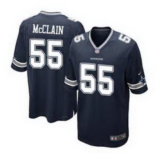 Nike Dallas Cowboys #55 Rolando McClain Navy Blue Team Color Mens Stitched NFL Elite Jersey Nike Dallas Cowboys #55 Rolando McClain Navy Blue Team Color Mens Stitched NFL Elite Jersey