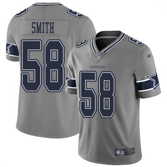 Nike Dallas Cowboys 58 Aldon Smith Gray Men Stitched NFL Limited Inverted Legend Jersey Nike Dallas Cowboys 58 Aldon Smith Gray Men Stitched NFL Limited Inverted Legend Jersey