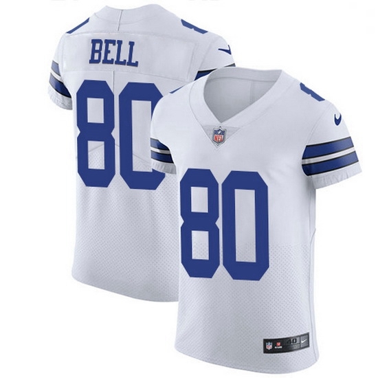 Nike Dallas Cowboys 80 Blake Bell White Men Stitched NFL New Elite Jersey Nike Dallas Cowboys 80 Blake Bell White Men Stitched NFL New Elite Jersey