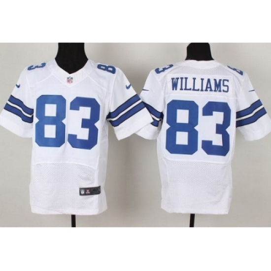 Nike Dallas Cowboys 83 Terrance Williams White Elite NFL Jersey Nike Dallas Cowboys 83 Terrance Williams White Elite NFL Jersey