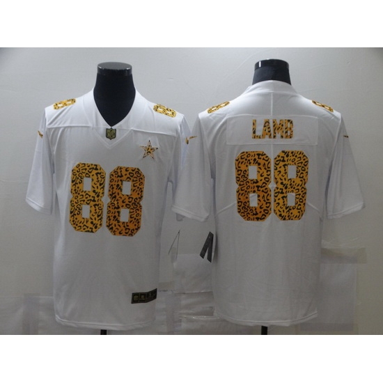 Nike Dallas Cowboys 88 Ceedee Lamb White Leopard Vapor Untouchable Limited Jersey Nike Dallas Cowboys 88 Ceedee Lamb White Leopard Vapor Untouchable Limited Jersey