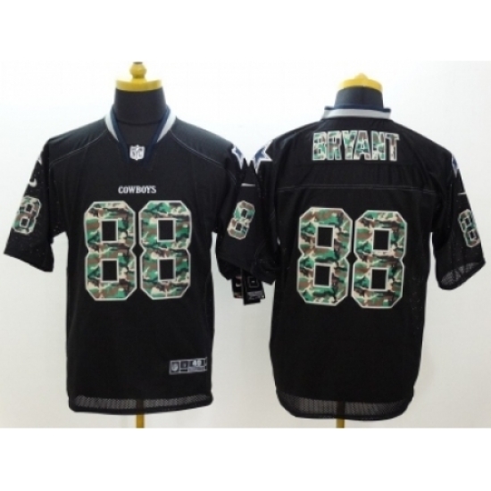 Nike Dallas Cowboys 88 Dez Bryant Black Elite Camo Fashion NFL Jersey Nike Dallas Cowboys 88 Dez Bryant Black Elite Camo Fashion NFL Jersey