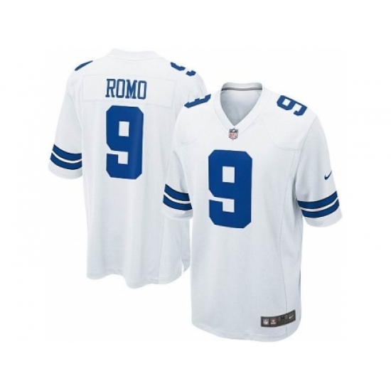 Nike Dallas Cowboys 9 Tony Romo White Game NFL Jersey Nike Dallas Cowboys 9 Tony Romo White Game NFL Jersey