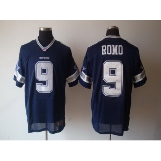 Nike Dallas Cowboys 9 Tony Romo blue Elite NFL Jersey Nike Dallas Cowboys 9 Tony Romo blue Elite NFL Jersey
