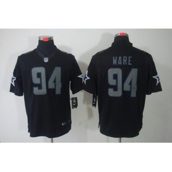 Nike Dallas Cowboys 94 DeMarcus Ware Black Limited Impact NFL Jersey Nike Dallas Cowboys 94 DeMarcus Ware Black Limited Impact NFL Jersey