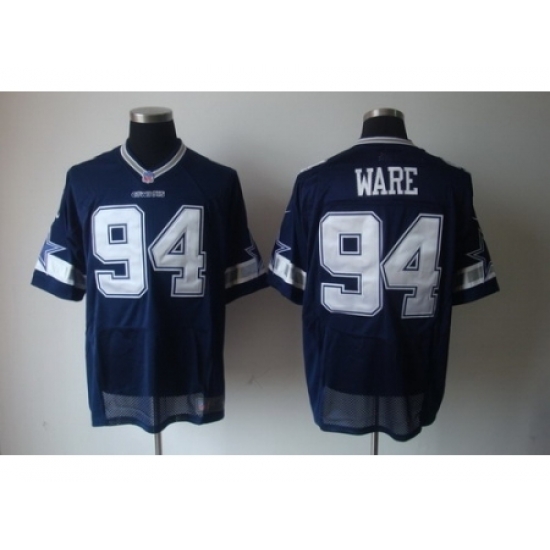 Nike Dallas Cowboys 94 DeMarcus Ware Blue Elite NFL Jersey Nike Dallas Cowboys 94 DeMarcus Ware Blue Elite NFL Jersey