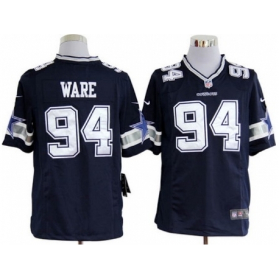 Nike Dallas Cowboys 94 DeMarcus Ware Blue Game NFL Jersey Nike Dallas Cowboys 94 DeMarcus Ware Blue Game NFL Jersey