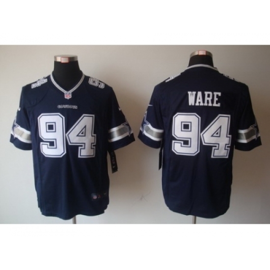Nike Dallas Cowboys 94 DeMarcus Ware Blue Limited NFL Jersey Nike Dallas Cowboys 94 DeMarcus Ware Blue Limited NFL Jersey