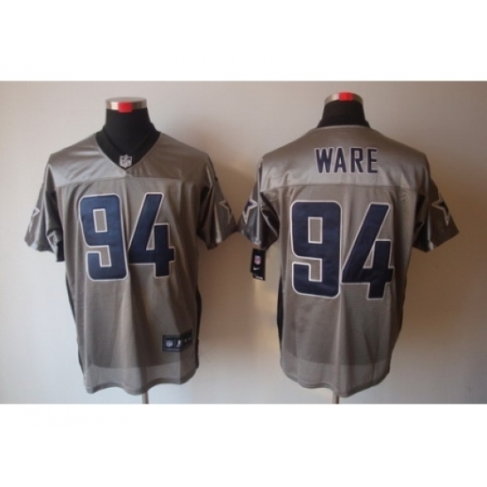 Nike Dallas Cowboys 94 DeMarcus Ware Grey Elite Shadow NFL Jersey Nike Dallas Cowboys 94 DeMarcus Ware Grey Elite Shadow NFL Jersey