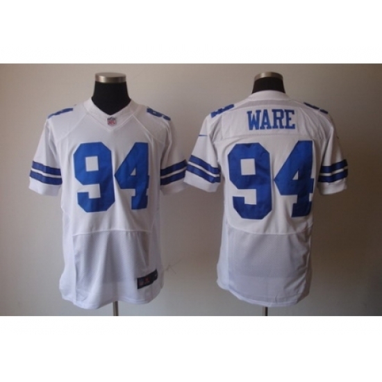 Nike Dallas Cowboys 94 DeMarcus Ware White Elite NFL Jersey Nike Dallas Cowboys 94 DeMarcus Ware White Elite NFL Jersey