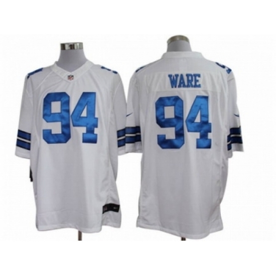 Nike Dallas Cowboys 94 DeMarcus Ware White LIMITED NFL Jersey Nike Dallas Cowboys 94 DeMarcus Ware White LIMITED NFL Jersey