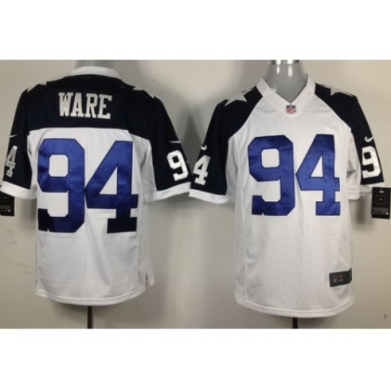 Nike Dallas Cowboys 94 DeMarcus Ware White LIMITED Thankgivings NFL Jersey Nike Dallas Cowboys 94 DeMarcus Ware White LIMITED Thankgivings NFL Jersey