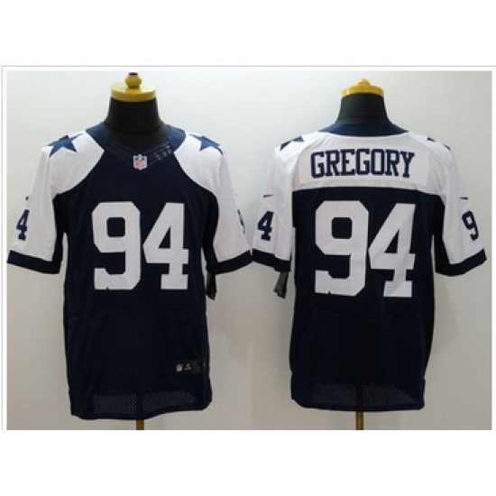 Nike Dallas Cowboys #94 Randy Gregory Navy Blue Thanksgiving Throwback Men 27s Stitched NFL Elite Jersey Nike Dallas Cowboys #94 Randy Gregory Navy Blue Thanksgiving Throwback Men 27s Stitched NFL Elite Jersey