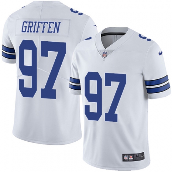 Nike Dallas Cowboys 97 Everson Griffen White Men Stitched NFL Vapor Untouchable Limited Jersey Nike Dallas Cowboys 97 Everson Griffen White Men Stitched NFL Vapor Untouchable Limited Jersey