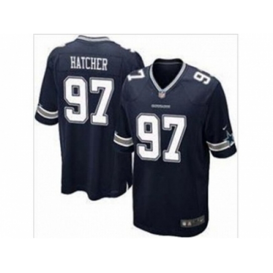 Nike Dallas Cowboys 97 Jason Hatcher blue game NFL Jersey Nike Dallas Cowboys 97 Jason Hatcher blue game NFL Jersey