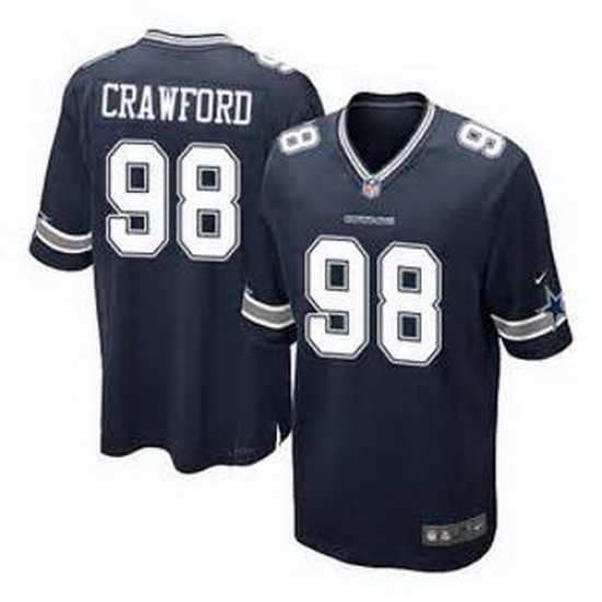 Nike Dallas Cowboys #98 Tyrone Crawford Navy Blue Team Color Mens Stitched NFL Elite Jersey Nike Dallas Cowboys #98 Tyrone Crawford Navy Blue Team Color Mens Stitched NFL Elite Jersey