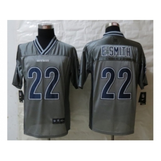 Nike Dallas cowboys 22 Emmitt Smith Grey Elite Vapor NFL Jersey Nike Dallas cowboys 22 Emmitt Smith Grey Elite Vapor NFL Jersey