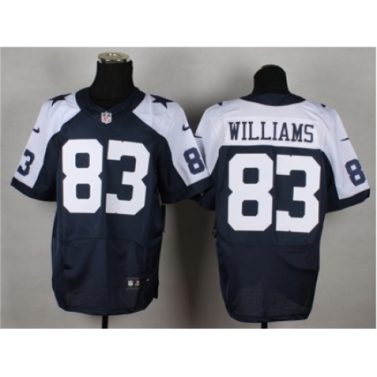 Nike Dallas cowboys 83 Terrance Williams blue Elite thankgivings NFL Jersey Nike Dallas cowboys 83 Terrance Williams blue Elite thankgivings NFL Jersey