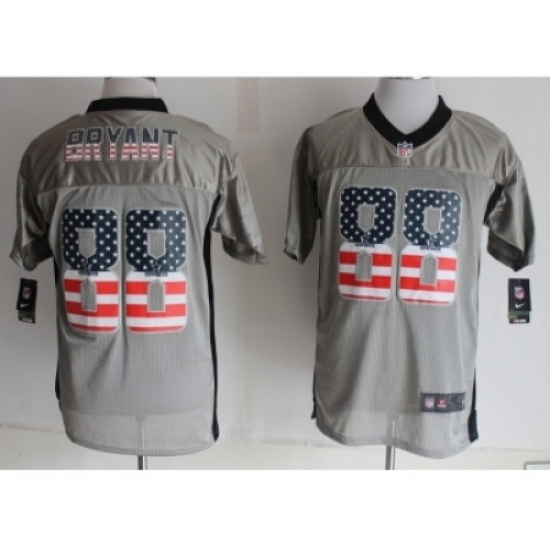Nike Dallas cowboys 88 Dez Bryant Grey Elite USA Flag Fashion Shadow NFL Jersey Nike Dallas cowboys 88 Dez Bryant Grey Elite USA Flag Fashion Shadow NFL Jersey