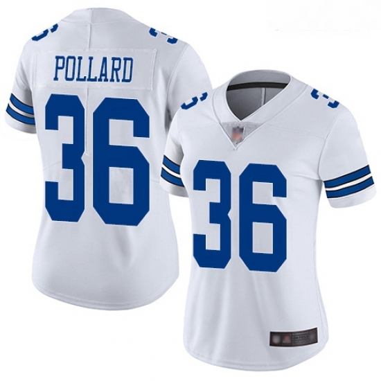 Cowboys #36 Tony Pollard White Women Stitched Football Vapor Untouchable Limited Jersey Cowboys #36 Tony Pollard White Women Stitched Football Vapor Untouchable Limited Jersey