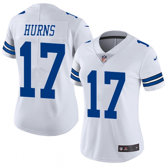 Nike Cowboys #17 Allen Hurns White Womens Stitched NFL Vapor Untouchable Limited Jersey Nike Cowboys #17 Allen Hurns White Womens Stitched NFL Vapor Untouchable Limited Jersey