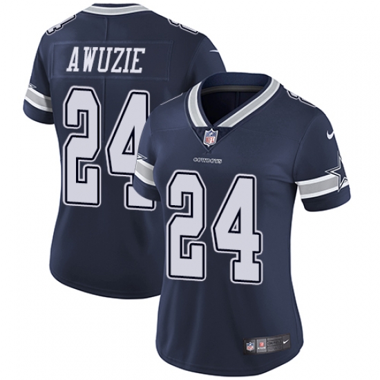 Nike Cowboys #24 Chidobe Awuzie Navy Blue Team Color Womens Stitched NFL Vapor Untouchable Limited Jersey Nike Cowboys #24 Chidobe Awuzie Navy Blue Team Color Womens Stitched NFL Vapor Untouchable Limited Jersey
