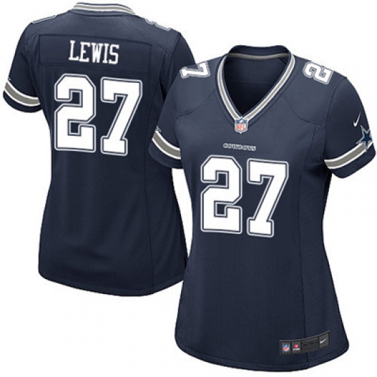 Nike Cowboys #27 Jourdan Lewis Navy Blue Womens Team Color NFL Game Jersey Nike Cowboys #27 Jourdan Lewis Navy Blue Womens Team Color NFL Game Jersey
